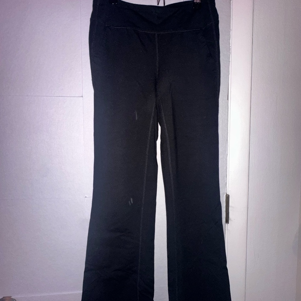 Gaiam Boot Cut Black Sweatpants